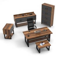 Комплект офисной мебели Hanah Home Mn11-Ba фото №2 — интернет-магазин Desire.md