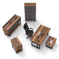 Комплект офисной мебели Hanah Home Mn11-Ba фото №4 — интернет-магазин Desire.md