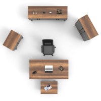 Комплект офисной мебели Hanah Home Mn11-Ba фото №5 — интернет-магазин Desire.md