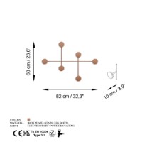Вешалка Wallity Dama-C фото №6 — интернет-магазин Desire.md