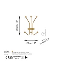 Вешалка Wallity Ant-A фото №6 — интернет-магазин Desire.md