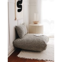 Пуф Atelier Del Sofa Dokuma Zikzak Grey