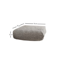 Fotoliu moale Atelier Del Sofa Dokuma Zikzak Grey imaginea #8 — magazin online Desire.md