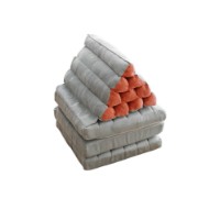Пуф Atelier Del Sofa Keyf Katlanan Velvet Blue фото №6 — интернет-магазин Desire.md