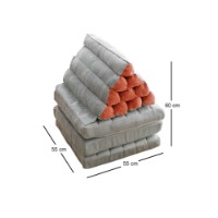 Пуф Atelier Del Sofa Keyf Katlanan Velvet Blue фото №7 — интернет-магазин Desire.md