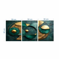Set de 3 tablouri Wallity Mdf 00112 imaginea #5 — magazin online Desire.md