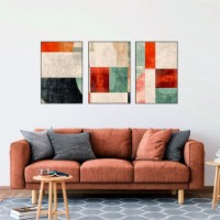Set de 3 tablouri Wallity Mdf 00120 imaginea #2 — magazin online Desire.md