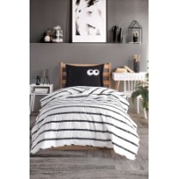 Set cuvertura+ fata de perna L'Essentiel Funny Black