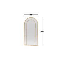 Oglindă Hanah Home Rounda Gold imaginea #3 — magazin online Desire.md