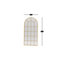 Oglindă Hanah Home Ovalis Gold imaginea #3 — magazin online Desire.md