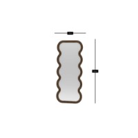 Oglindă Hanah Home Wave Brown imaginea #3 — magazin online Desire.md