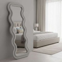 Oglindă Hanah Home Mundo Oval Cream imaginea #2 — magazin online Desire.md