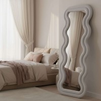 Oglindă Hanah Home Mundo Oval Cream imaginea #3 — magazin online Desire.md