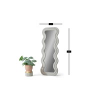 Oglindă Hanah Home Mundo Oval Cream imaginea #8 — magazin online Desire.md