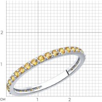 Inel SOLOVOV JEWELRY 92012098 16 1,05g imaginea #2 — magazin online Desire.md