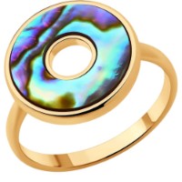 Кольцо SOLOVOV JEWELRY 83010236 s.18,5 2,98g