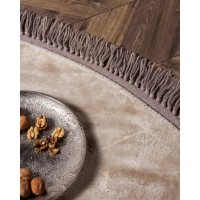 Covor Ecofloor Carpet Decor Dywan Luna Beige Round 200 imaginea #2 — magazin online Desire.md