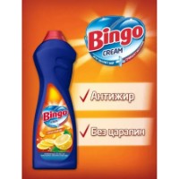 Средство для повседневной уборки Bingo Cream Lemon 750ml. фото №2 — интернет-магазин Desire.md