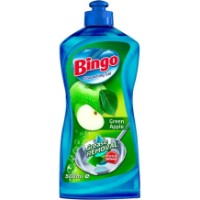 Средство для мытья посуды Bingo Green Apple 400ml