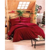 Lenjerie de pat Cotton Box Stripe Claret Red v2
