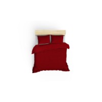Lenjerie de pat Cotton Box Stripe Claret Red v2 imaginea #2 — magazin online Desire.md