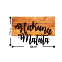 Panou decorativ Wallity Hakuna Matata imaginea #3 — magazin online Desire.md