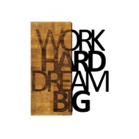 Panou decorativ Wallity Work Hard Dream Big imaginea #2 — magazin online Desire.md
