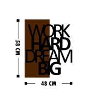 Panou decorativ Wallity Work Hard Dream Big imaginea #3 — magazin online Desire.md