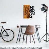 Panou decorativ Wallity Work Hard Dream Big imaginea #5 — magazin online Desire.md