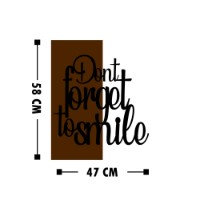 Panou decorativ Wallity Dont Forget To Smile imaginea #3 — magazin online Desire.md