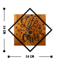 Panou decorativ Wallity Life Begins After Coffee imaginea #3 — magazin online Desire.md
