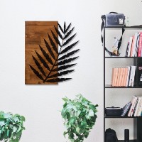 Panou decorativ Wallity Leaf3 Metal Decor imaginea #2 — magazin online Desire.md