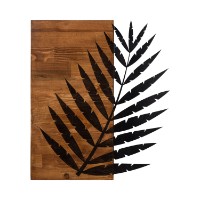 Panou decorativ Wallity Leaf3 Metal Decor imaginea #4 — magazin online Desire.md