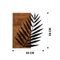 Panou decorativ Wallity Leaf3 Metal Decor imaginea #7 — magazin online Desire.md