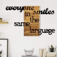 Panou decorativ Wallity Everyone Smiles in The Same Language
