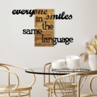Panou decorativ Wallity Everyone Smiles in The Same Language imaginea #3 — magazin online Desire.md