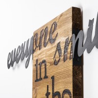 Panou decorativ Wallity Everyone Smiles in The Same Language imaginea #4 — magazin online Desire.md
