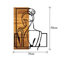 Panou decorativ Wallity Woman Posture imaginea #5 — magazin online Desire.md