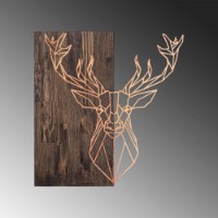 Panou decorativ Wallity Deer1 Copper imaginea #4 — magazin online Desire.md