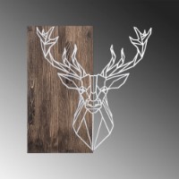Panou decorativ Wallity Deer1 Silver imaginea #5 — magazin online Desire.md