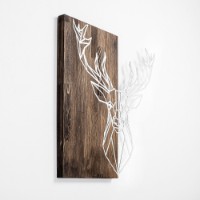 Panou decorativ Wallity Deer1 Silver imaginea #6 — magazin online Desire.md