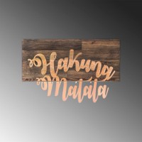 Panou decorativ Wallity Hakuna Matata Metal Decor Copper imaginea #4 — magazin online Desire.md