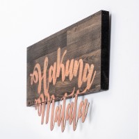 Panou decorativ Wallity Hakuna Matata Metal Decor Copper imaginea #5 — magazin online Desire.md