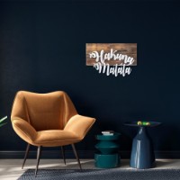 Panou decorativ Wallity Hakuna Matata Metal Decor Silver imaginea #2 — magazin online Desire.md