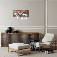Panou decorativ Wallity Hakuna Matata Metal Decor Silver imaginea #3 — magazin online Desire.md