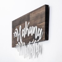 Panou decorativ Wallity Hakuna Matata Metal Decor Silver imaginea #5 — magazin online Desire.md
