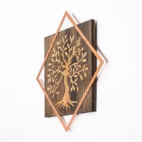 Panou decorativ Wallity Tree v2 Copper imaginea #5 — magazin online Desire.md