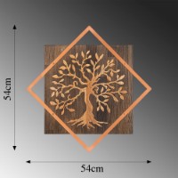 Panou decorativ Wallity Tree v2 Copper imaginea #6 — magazin online Desire.md