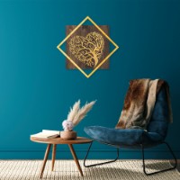 Panou decorativ Wallity Tree v3 Gold