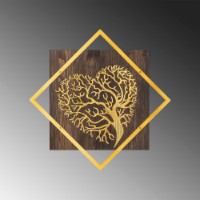 Panou decorativ Wallity Tree v3 Gold imaginea #4 — magazin online Desire.md